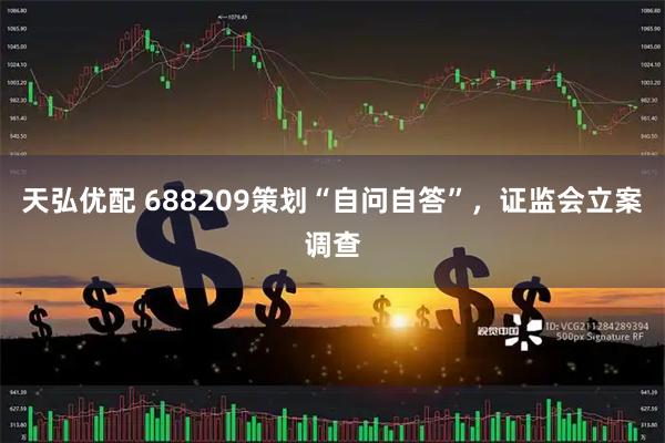 天弘优配 688209策划“自问自答”，证监会立案调查